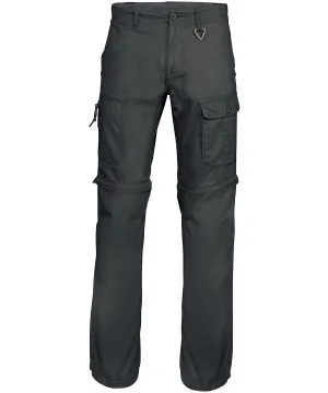 2-in-1 multi-pocket trousers | Black