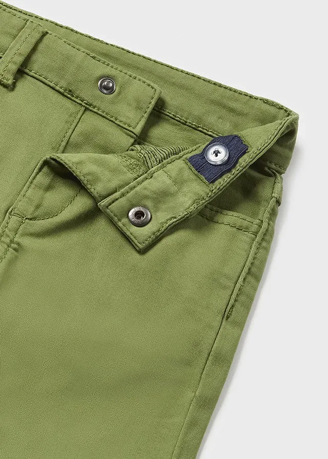 5 Pocket Slim Fit Trousers - Bayleaf