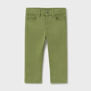 5 Pocket Slim Fit Trousers - Bayleaf