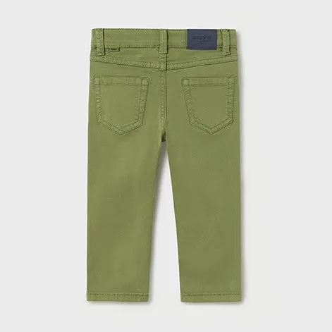 5 Pocket Slim Fit Trousers - Bayleaf