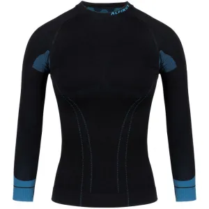 Alpinus Women Thermoactive Sweatshirt Tactical Base Layer - Black/Blue