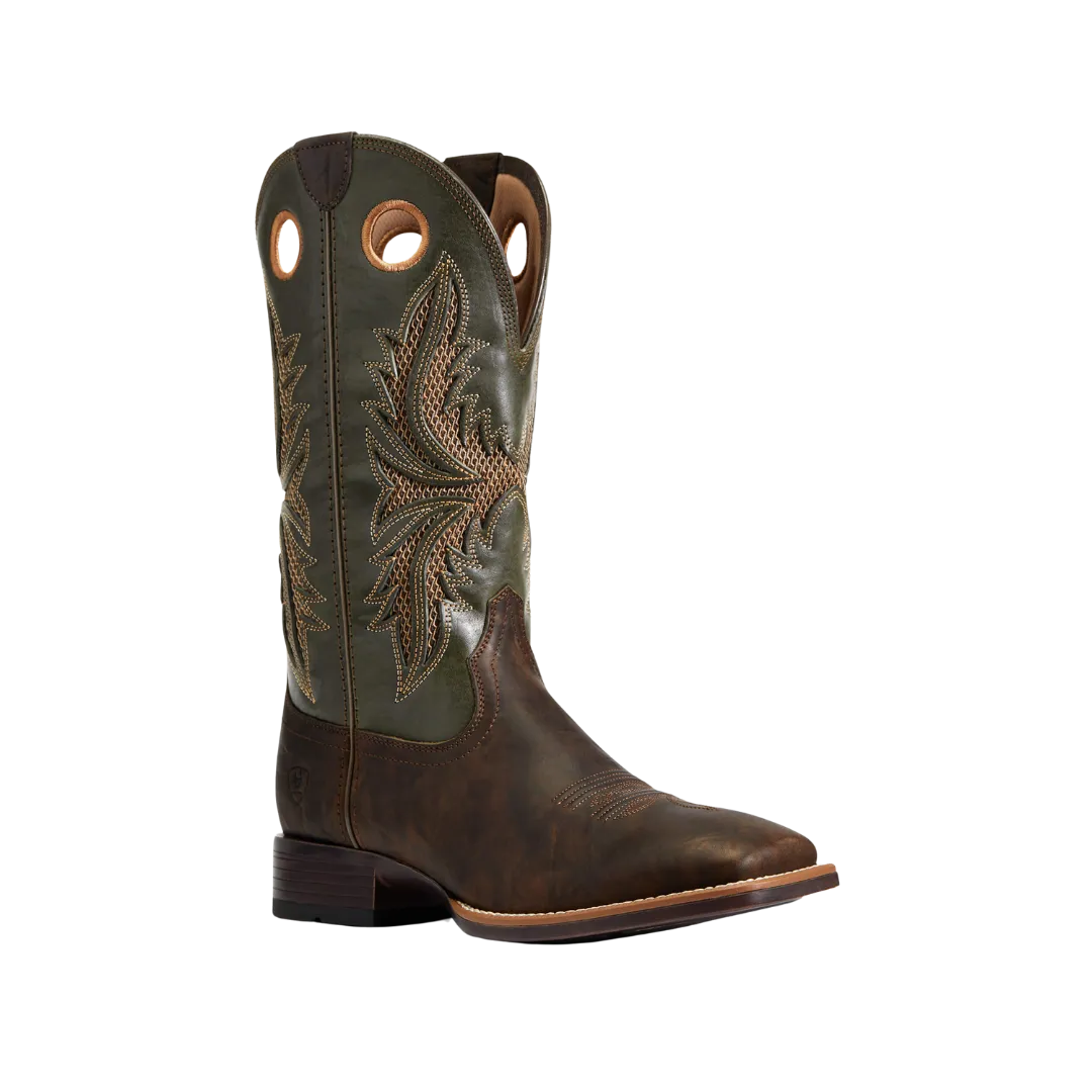 Ariat Toughy VentTek 360 Brown Square Toe Boot