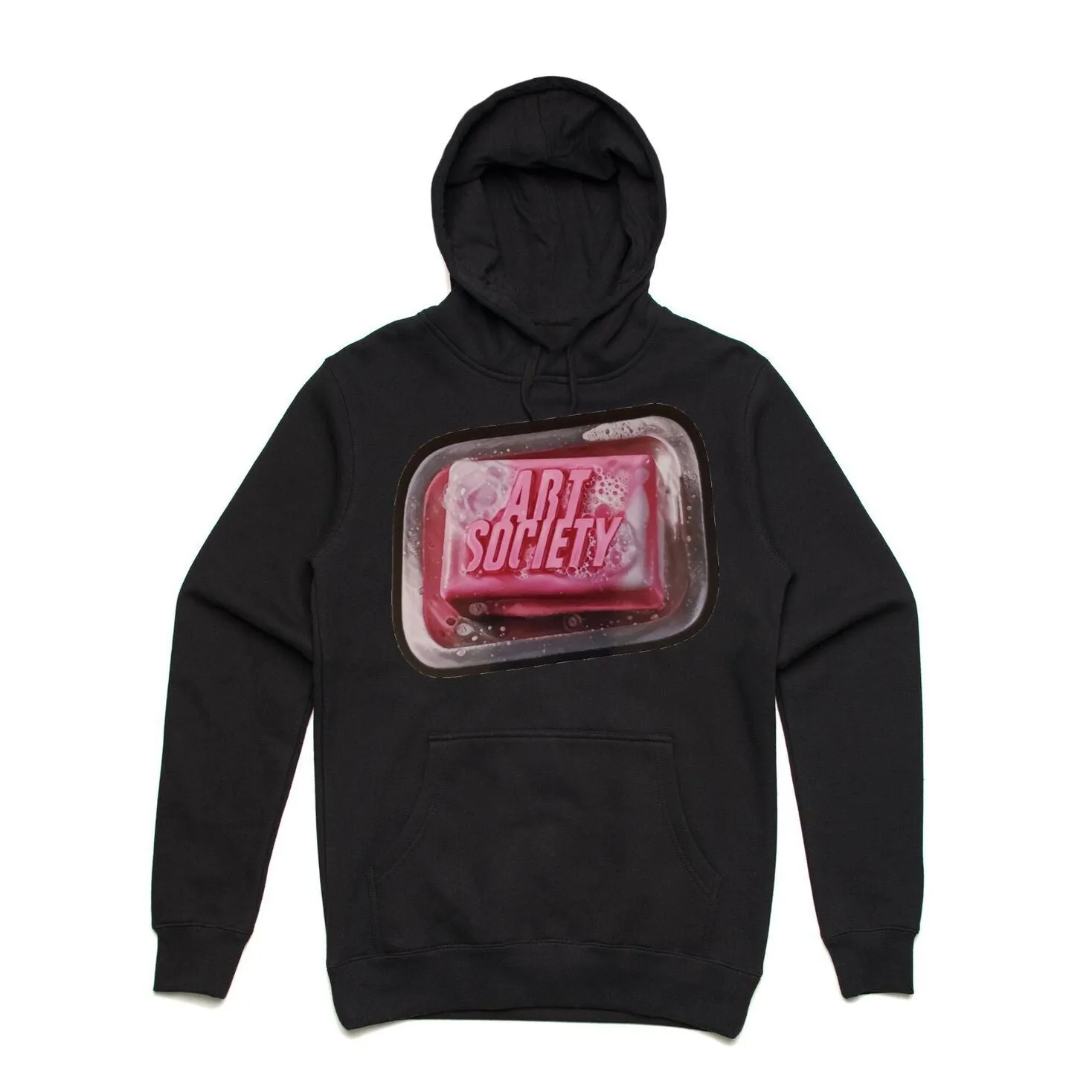 Art Society x Retro Kings FIGHT CLUB MASHUP HOODIE BLACK