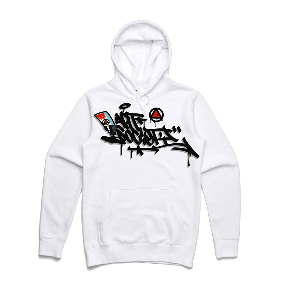 Art Society x Retro Kings MORALES HOODIE WHITE