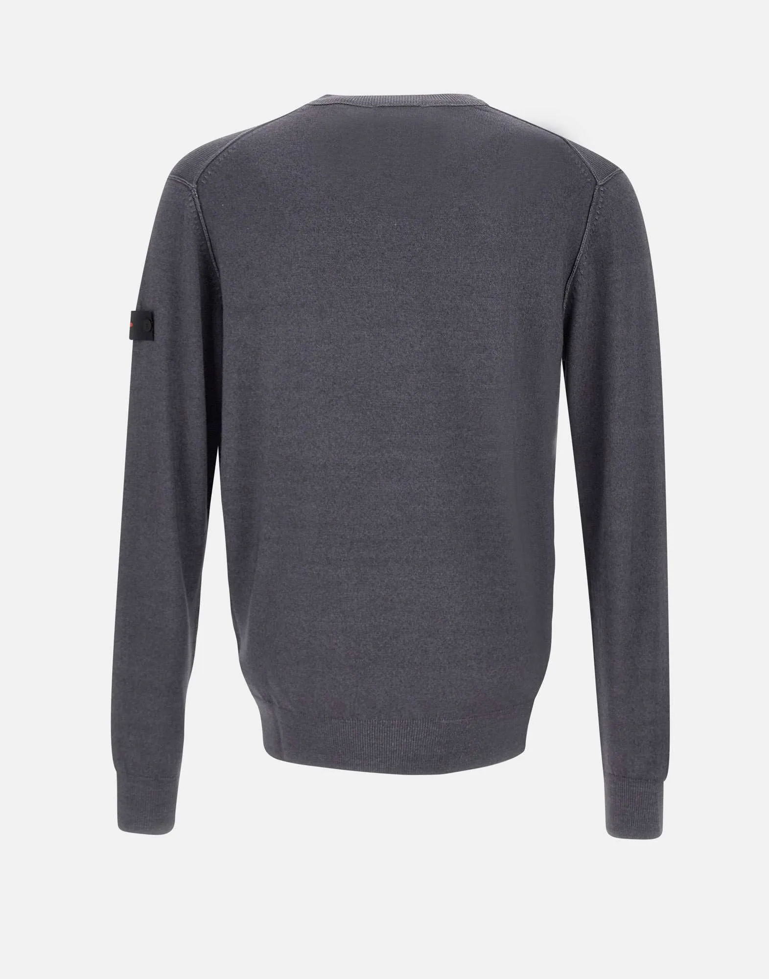 Badra Men's Wool Sweater in Grey