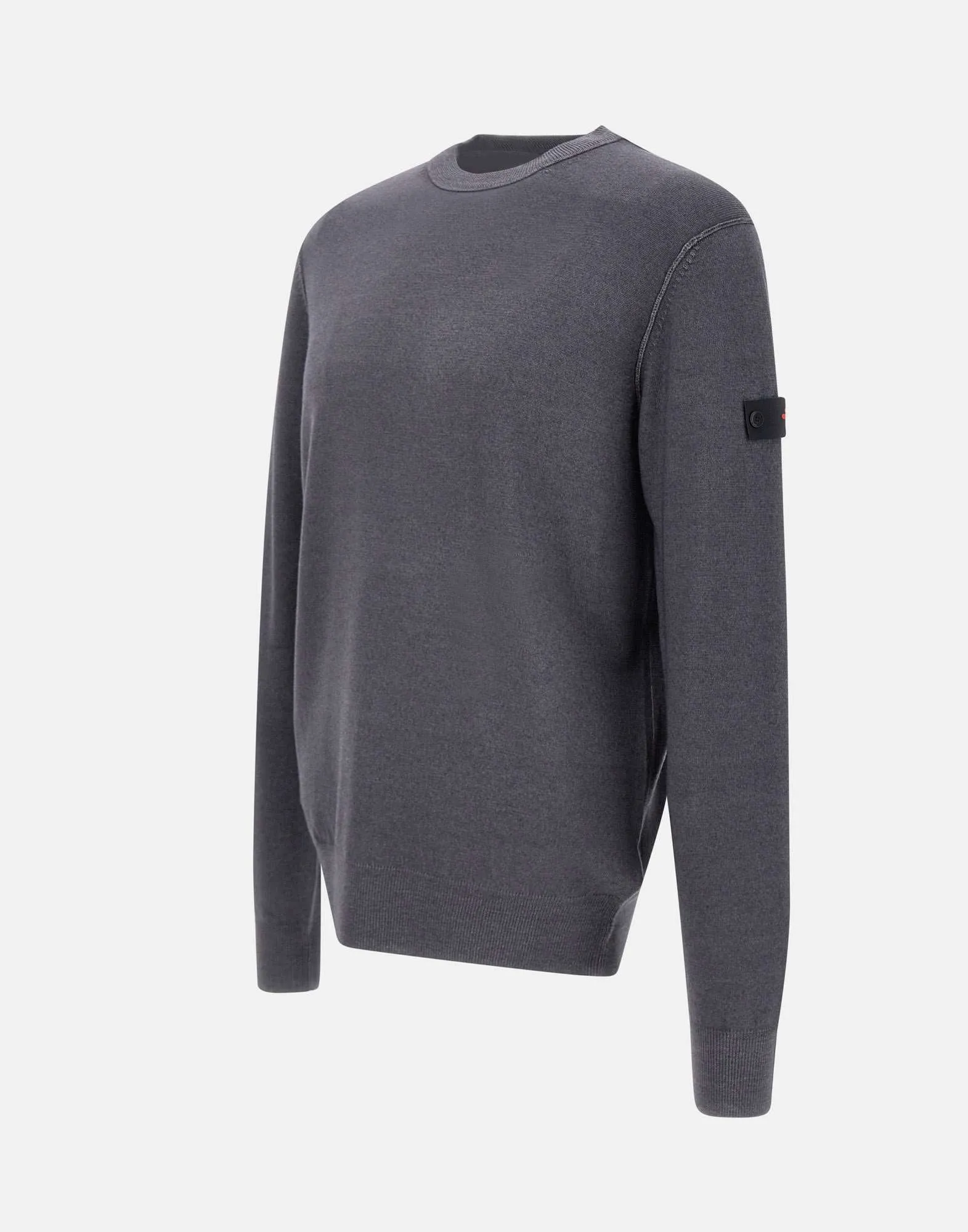 Badra Men's Wool Sweater in Grey