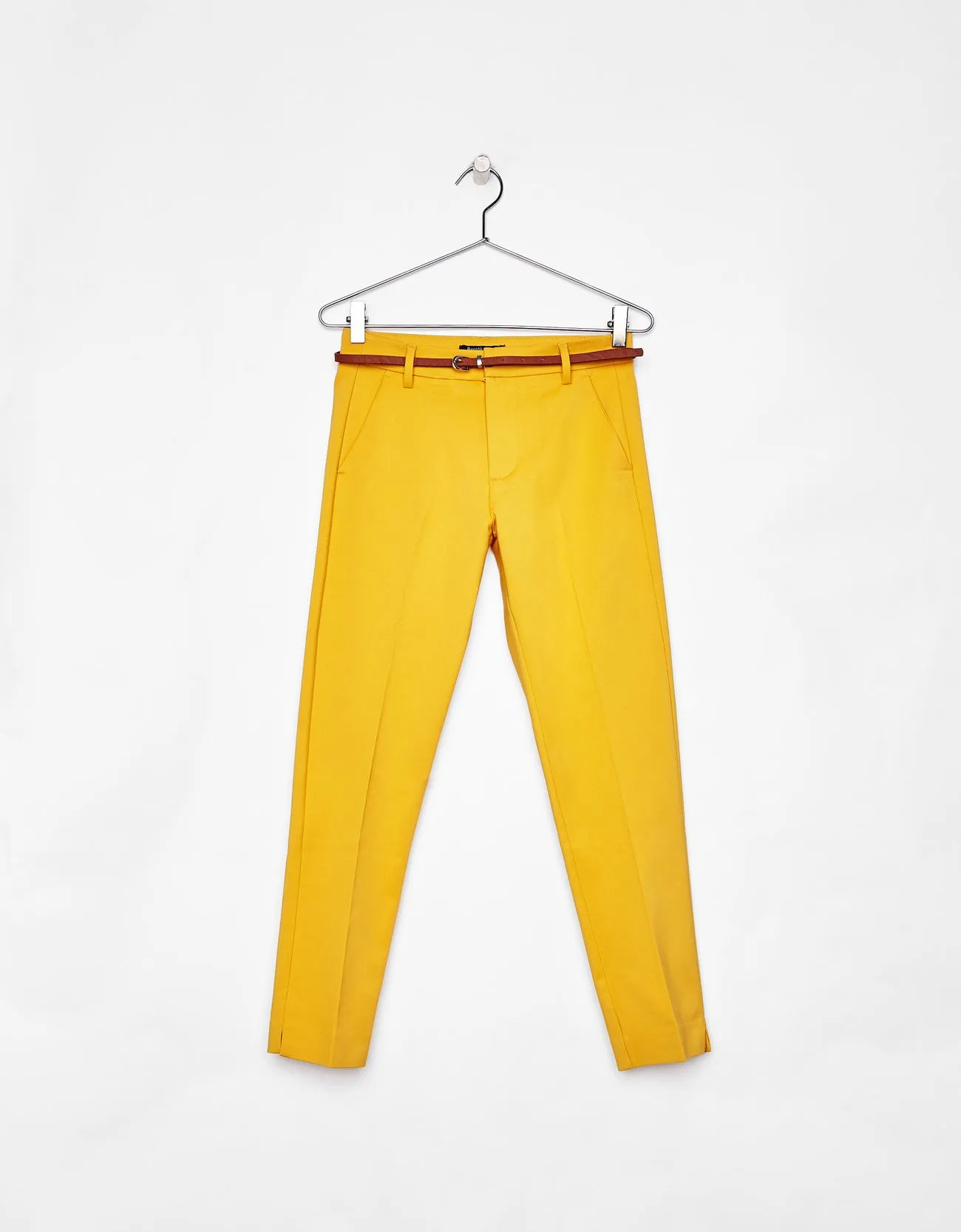 Belted trousers