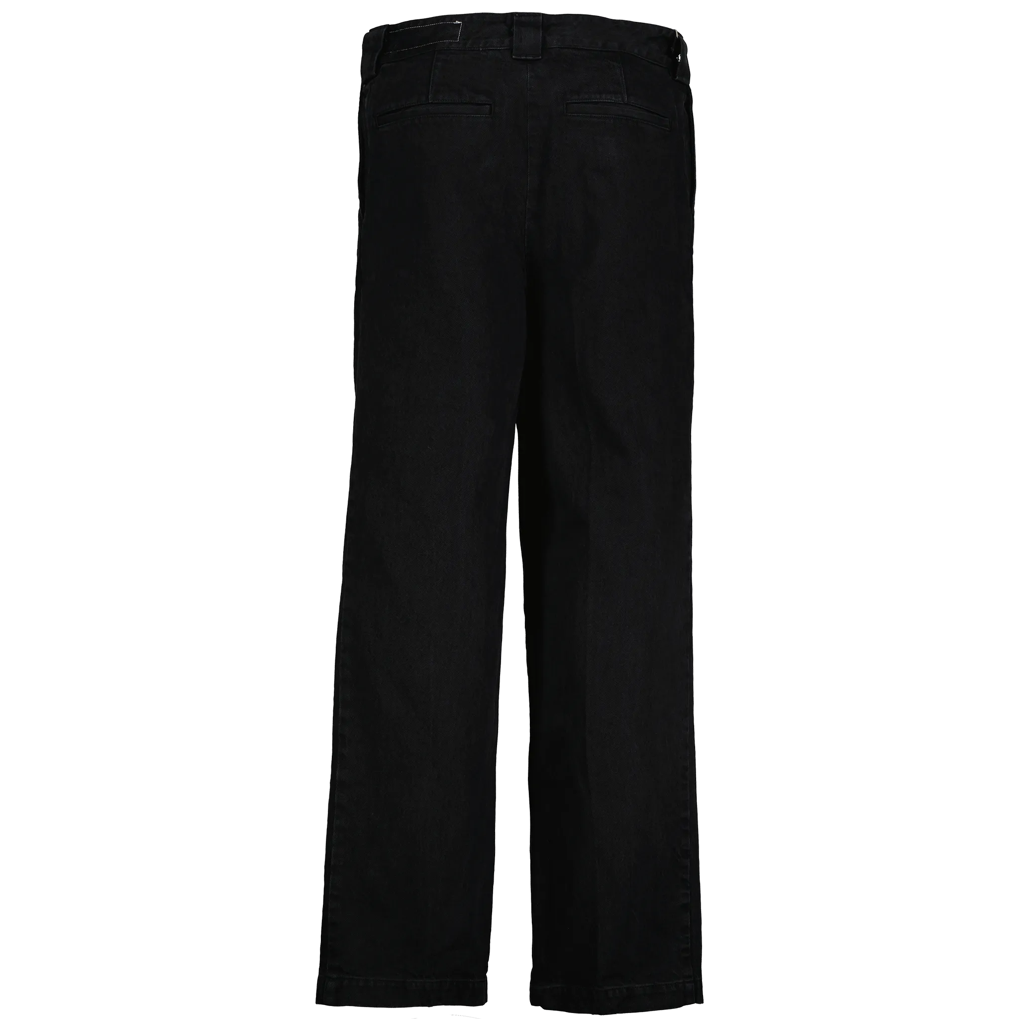 Big Tuck Denim Trouser