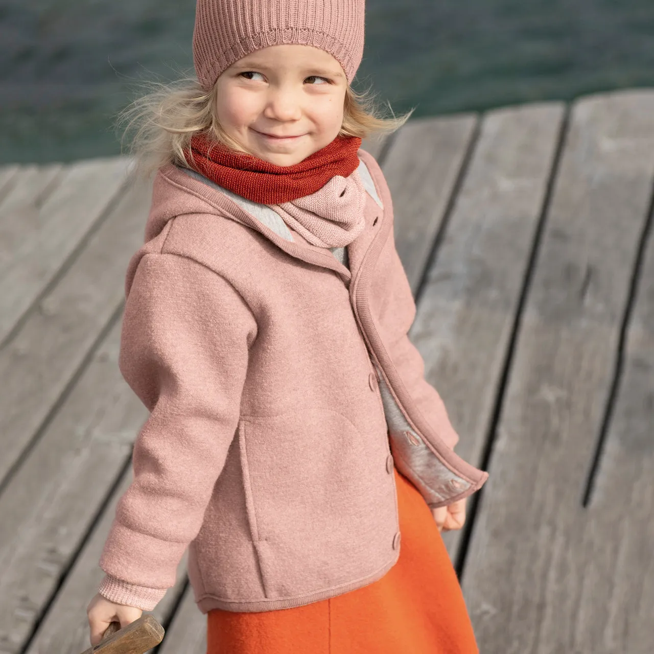 Boiled Wool Jacket (6-12m) *Retired Size - Last One!