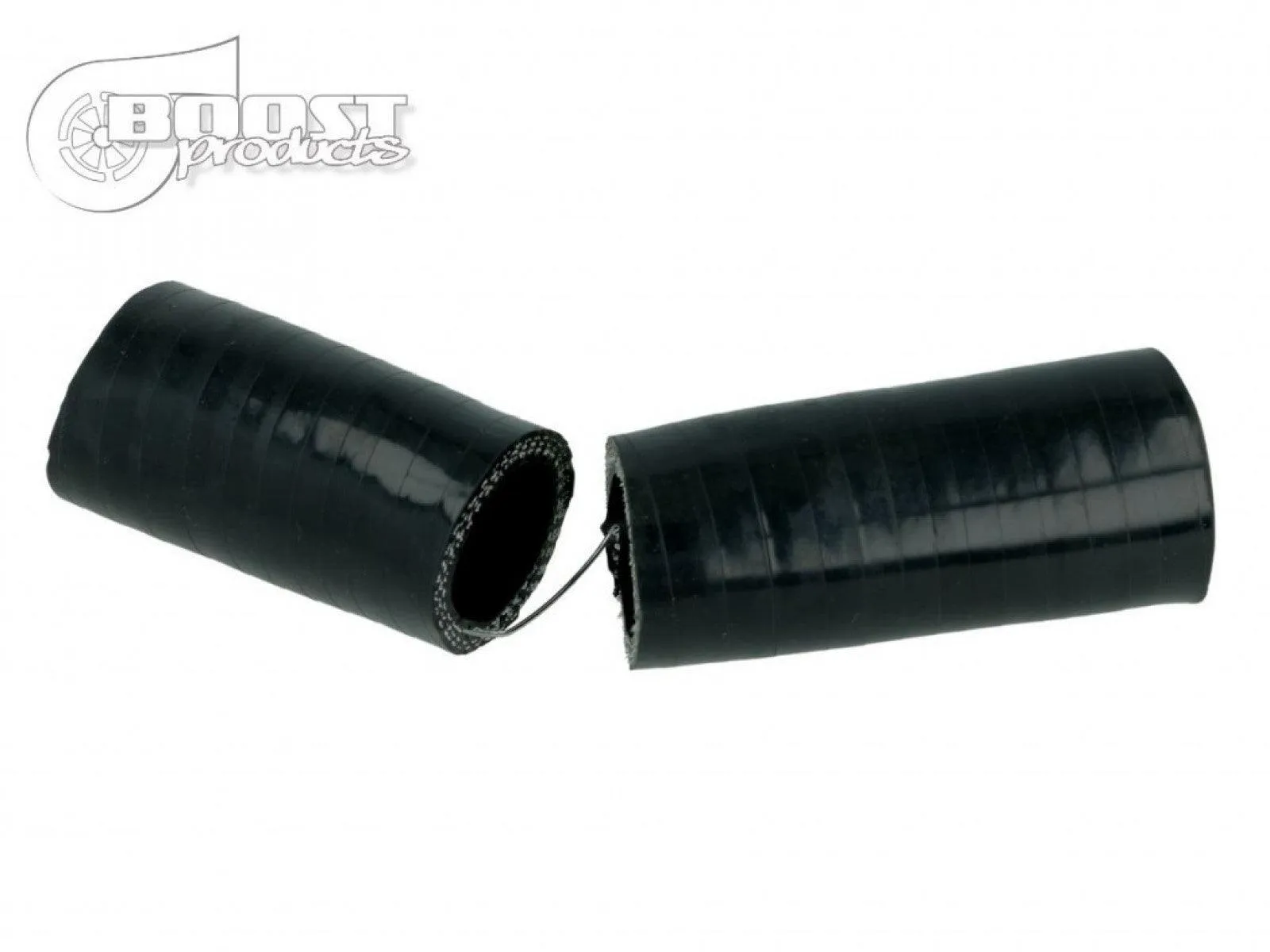 BOOST Products Flex Silicone Hose 38mm (1-1/2") ID, 1m (3') Length, Black