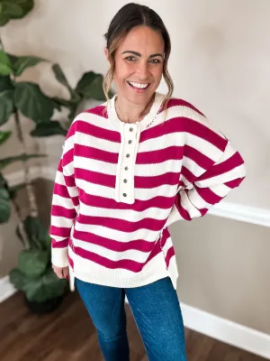 Charming Stripes Sweater