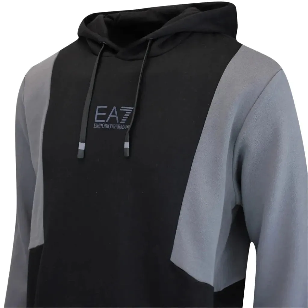 EA7 Colour Block Hoodie Men