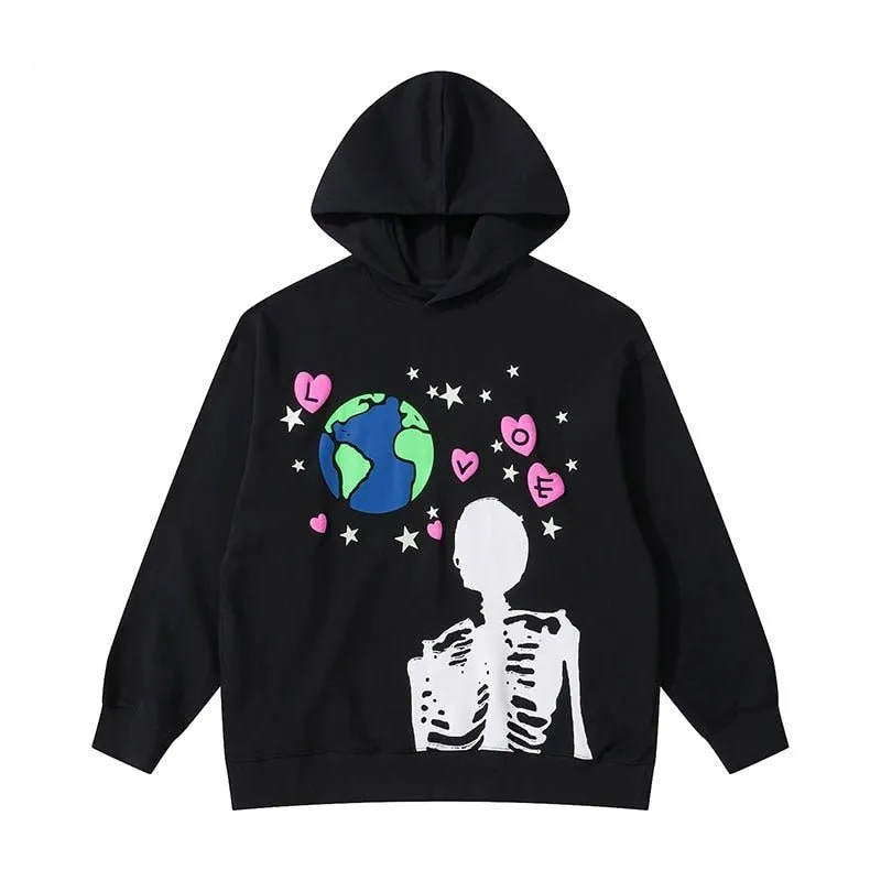 Glorious Skeleton Cosmos Hoodie