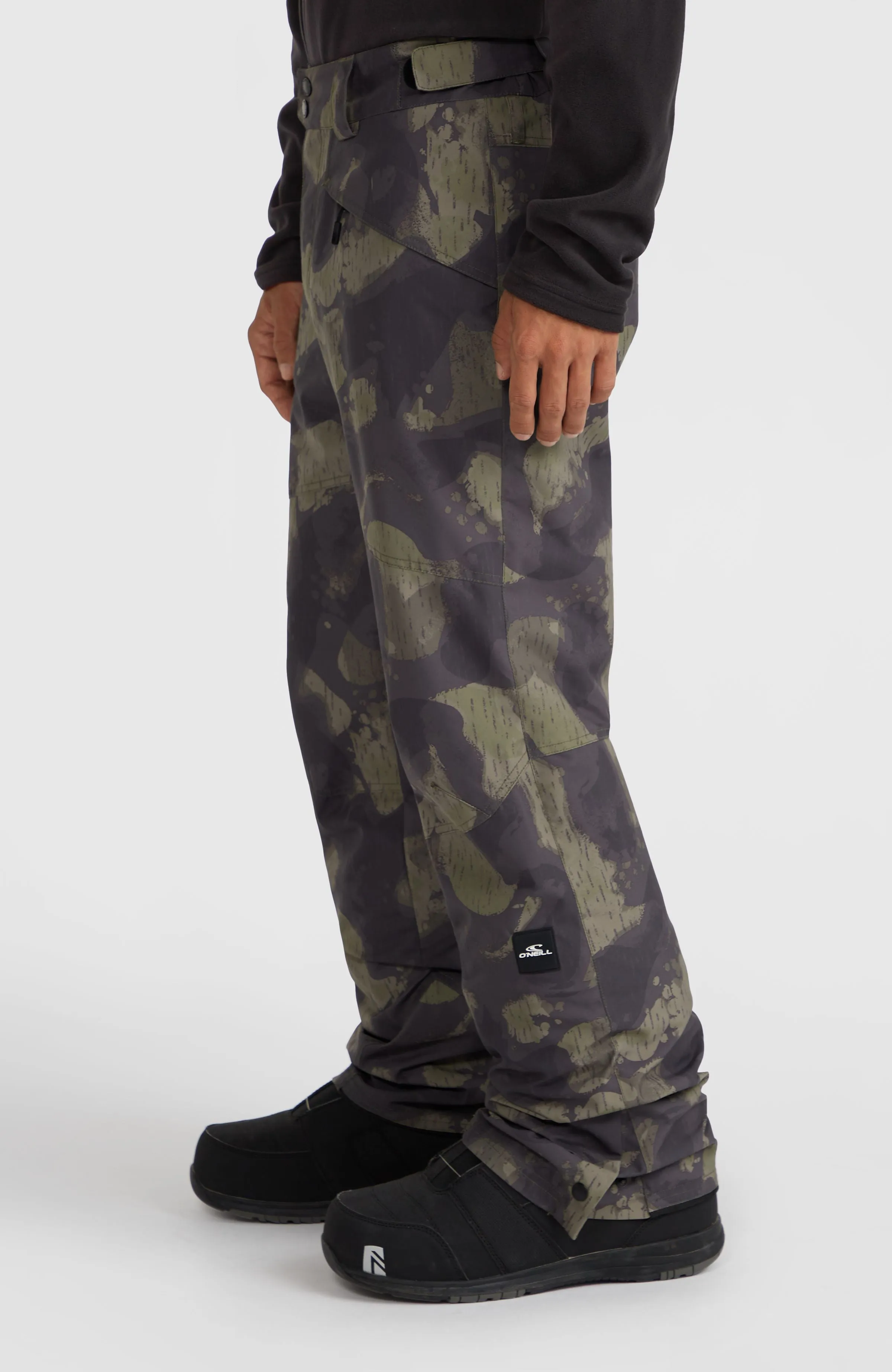 Hammer Regular Snow Pants | Black Night Camo