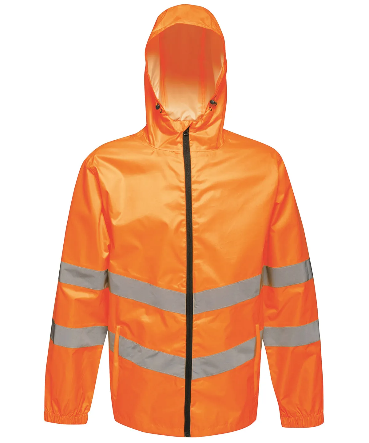 High-vis pro pack-away jacket | Orange