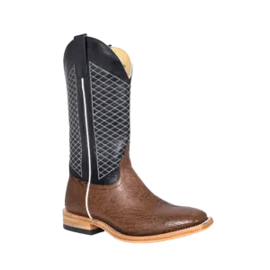 Horse Power Men's Kango Smooth Ostrich Square Toe Boots