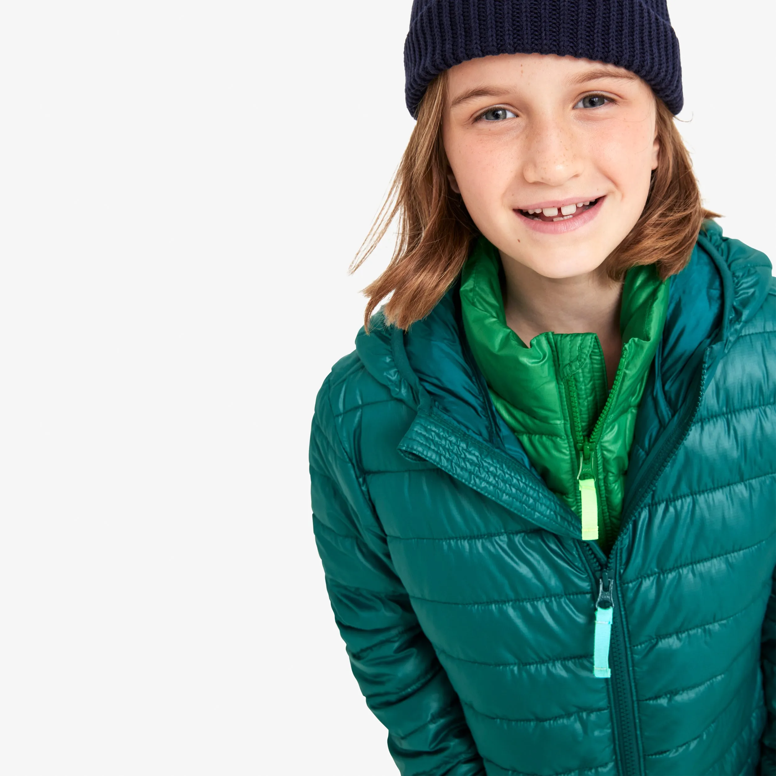 Kids lightweight puffer jacket