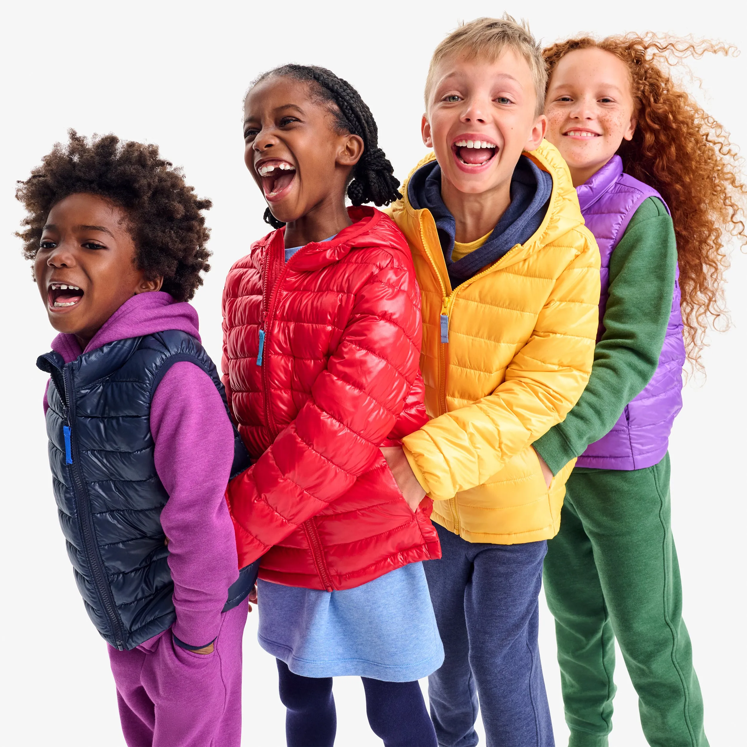 Kids lightweight puffer jacket