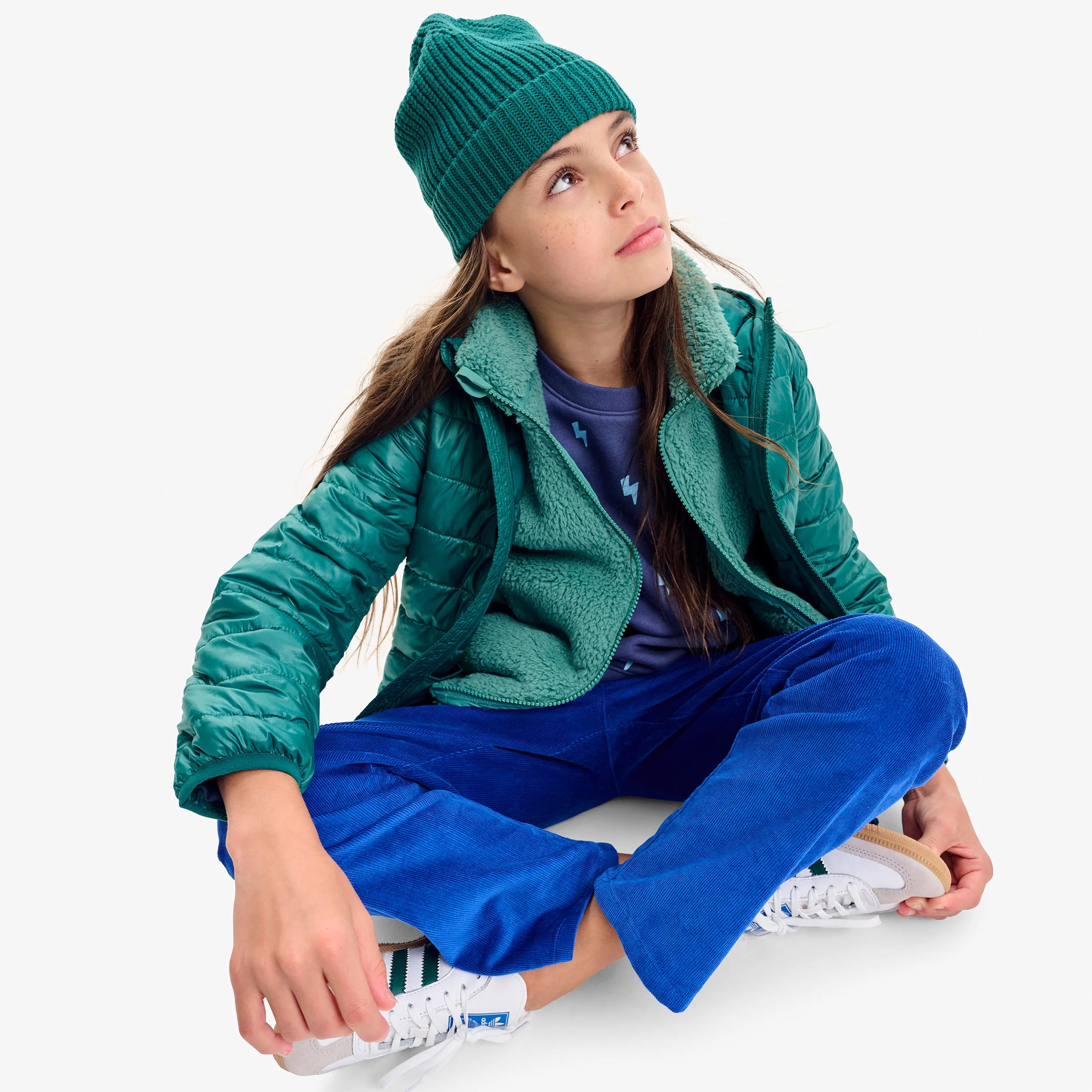 Kids lightweight puffer jacket