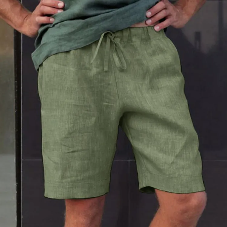 Linen Comfortable Loose Casual Shorts