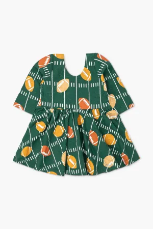 Long Sleeve Let's Dance Dress_Football Fun