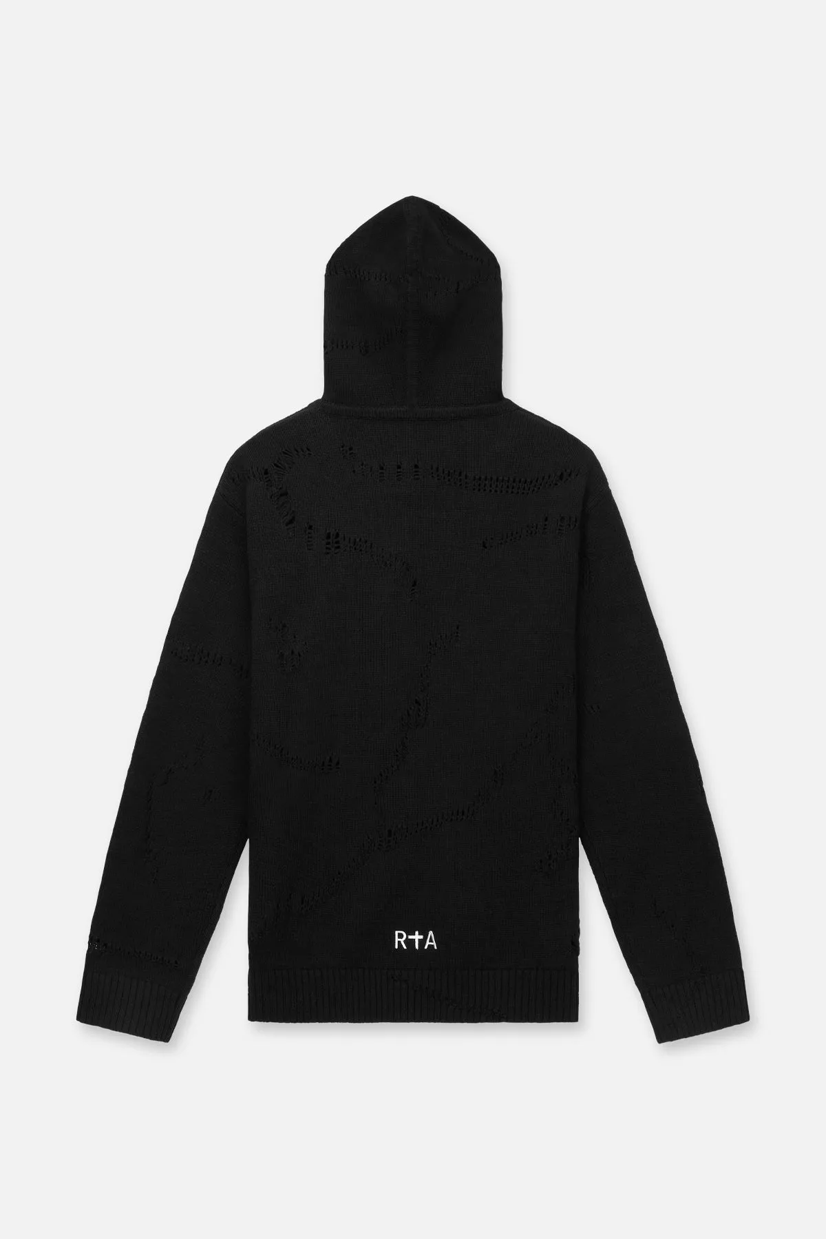 MARTIN HOODIE | BLACK CRACKING