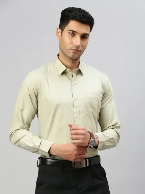 Men 100% Cotton Shirt Green TW1