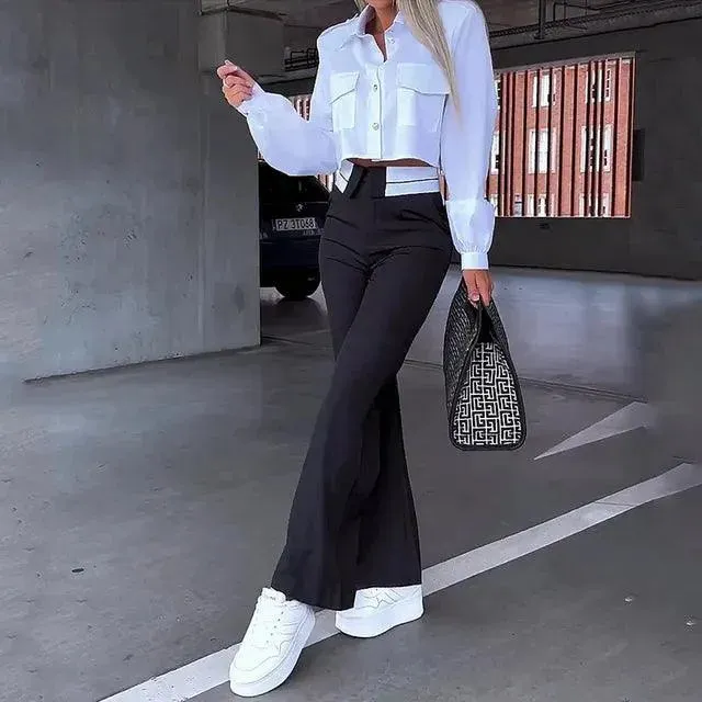 Modern Women's Pants with Matching Top