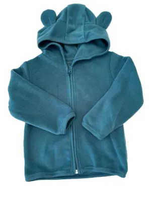 Newborn & Toddler Hoodie Polar Fleece Jackets with Ears for Little Boys & Girls