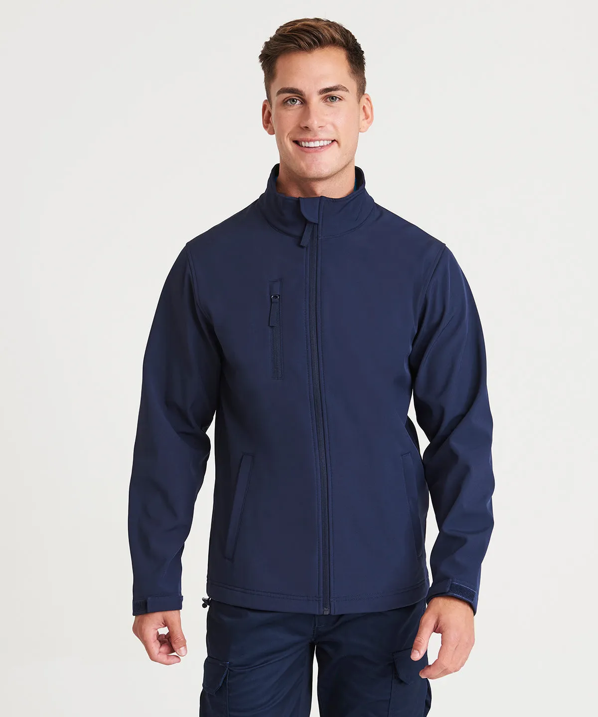 Pro three-layer softshell jacket | Black