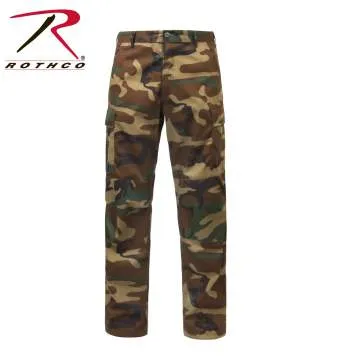 Relaxed Fit Zipper Fly BDU Pants