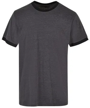 Ringer tee | Charcoal/Black