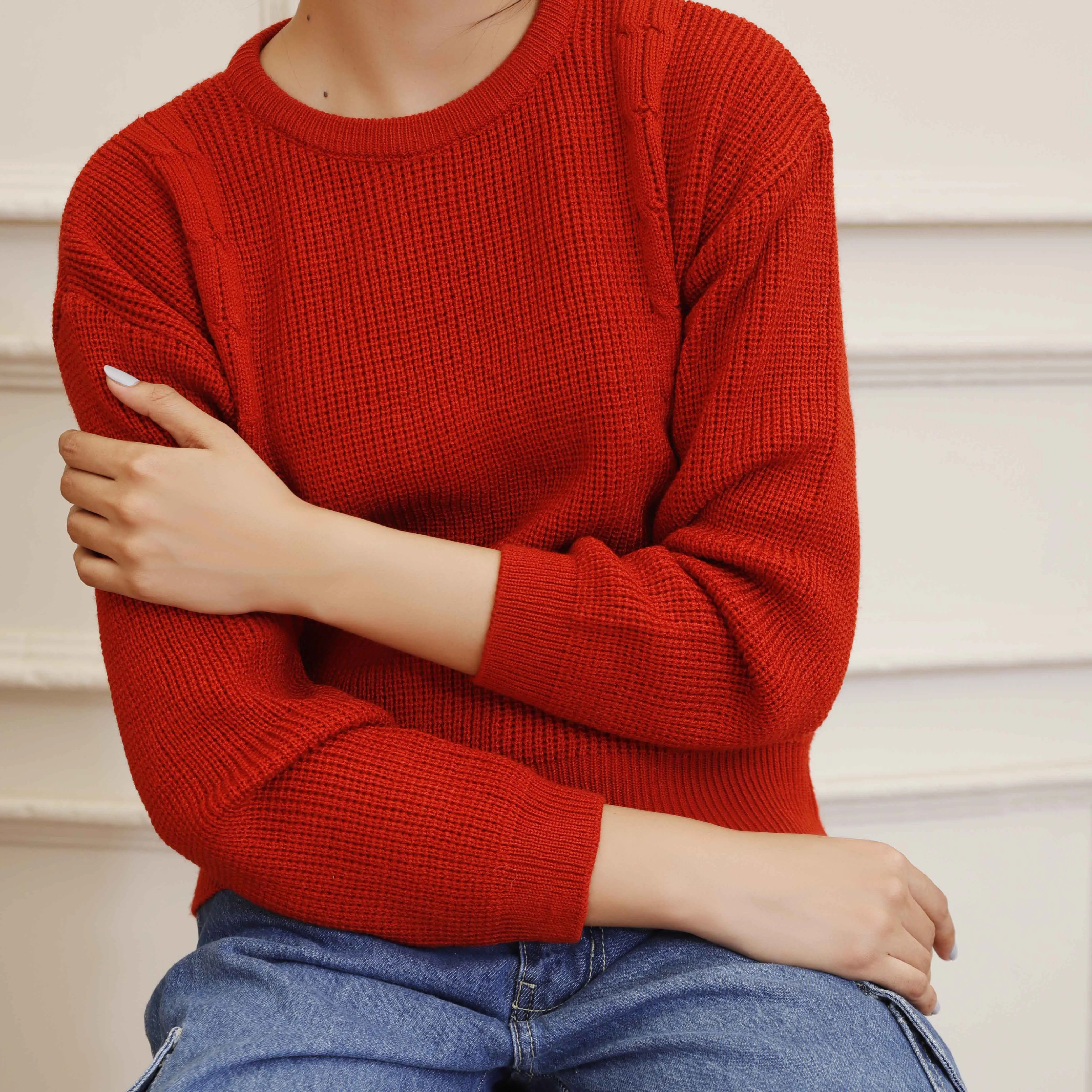 Rust Thread Winter Sweater PN4609