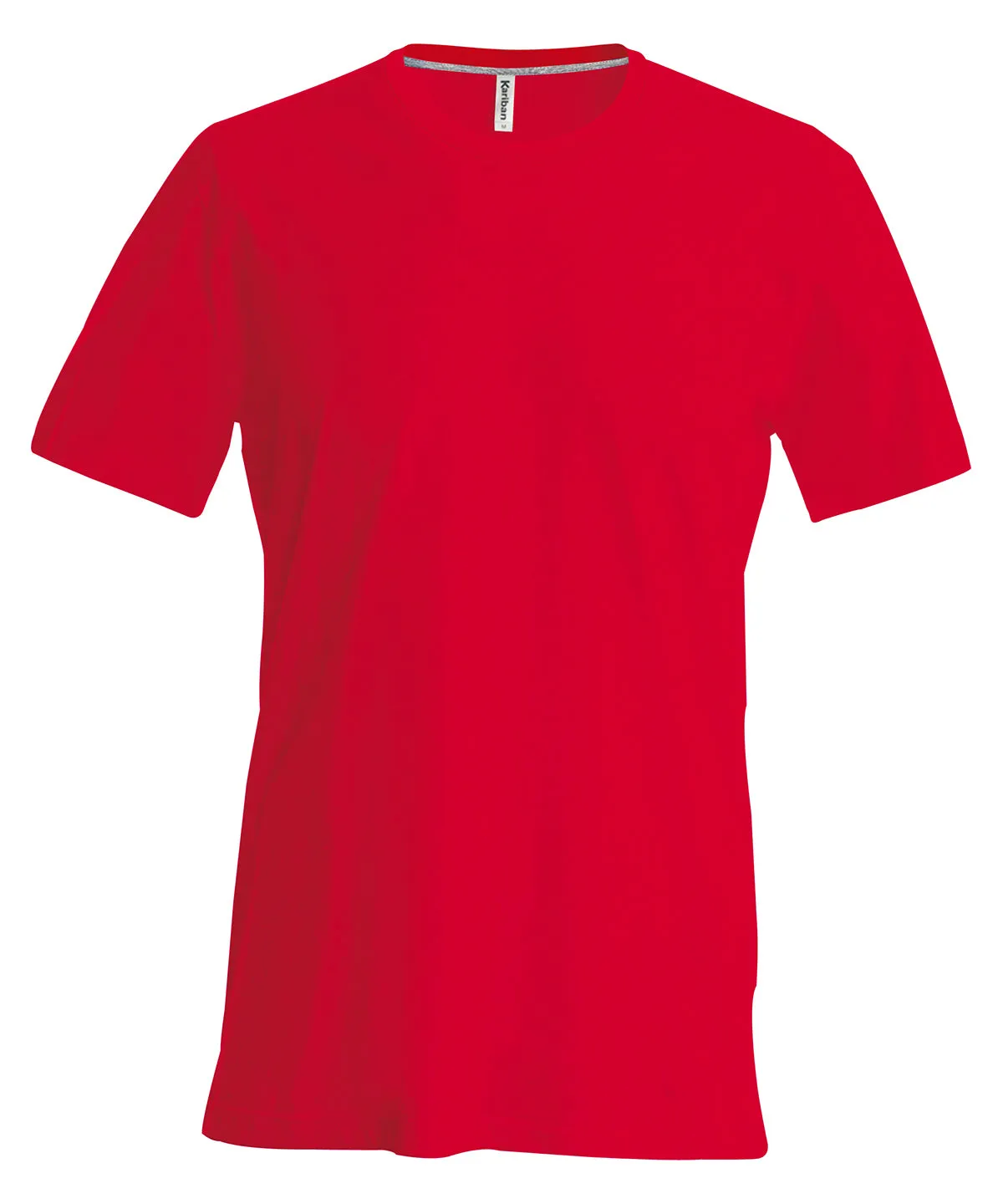 Short-sleeved crew neck T-shirt | Red