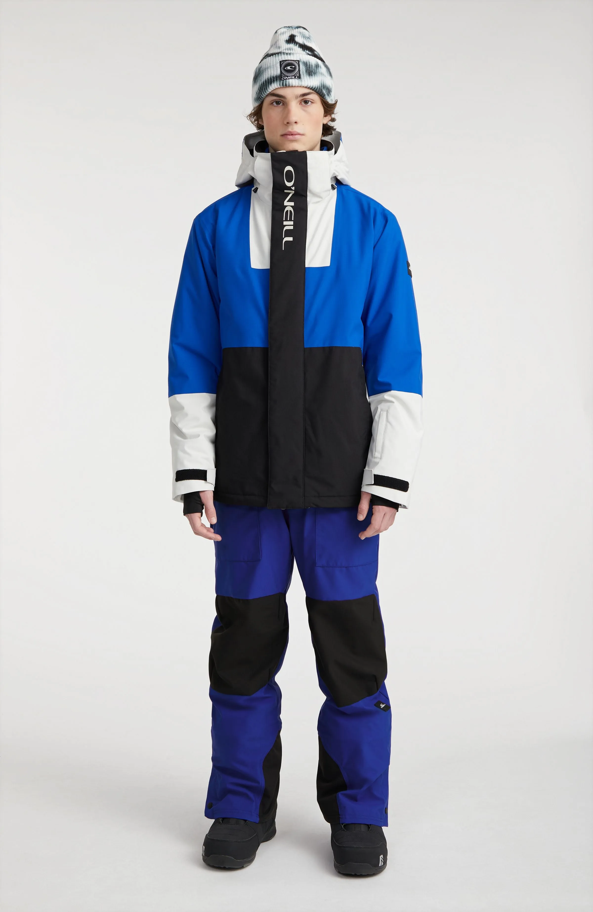 Shred Bib Snow Pants | Surf the web Blue