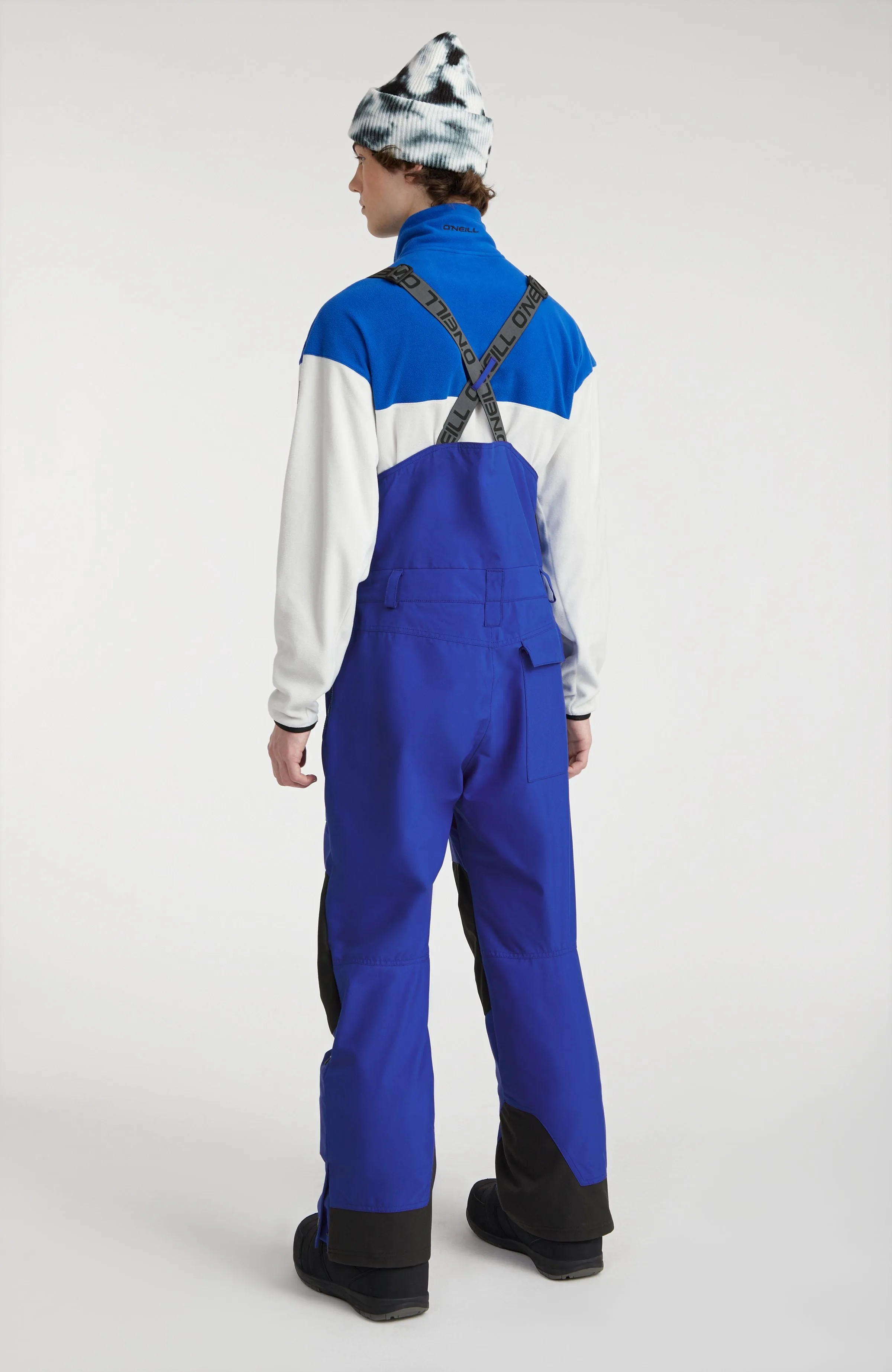 Shred Bib Snow Pants | Surf the web Blue