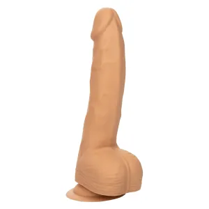 Silicone Studs 8' Dildo - Ivory