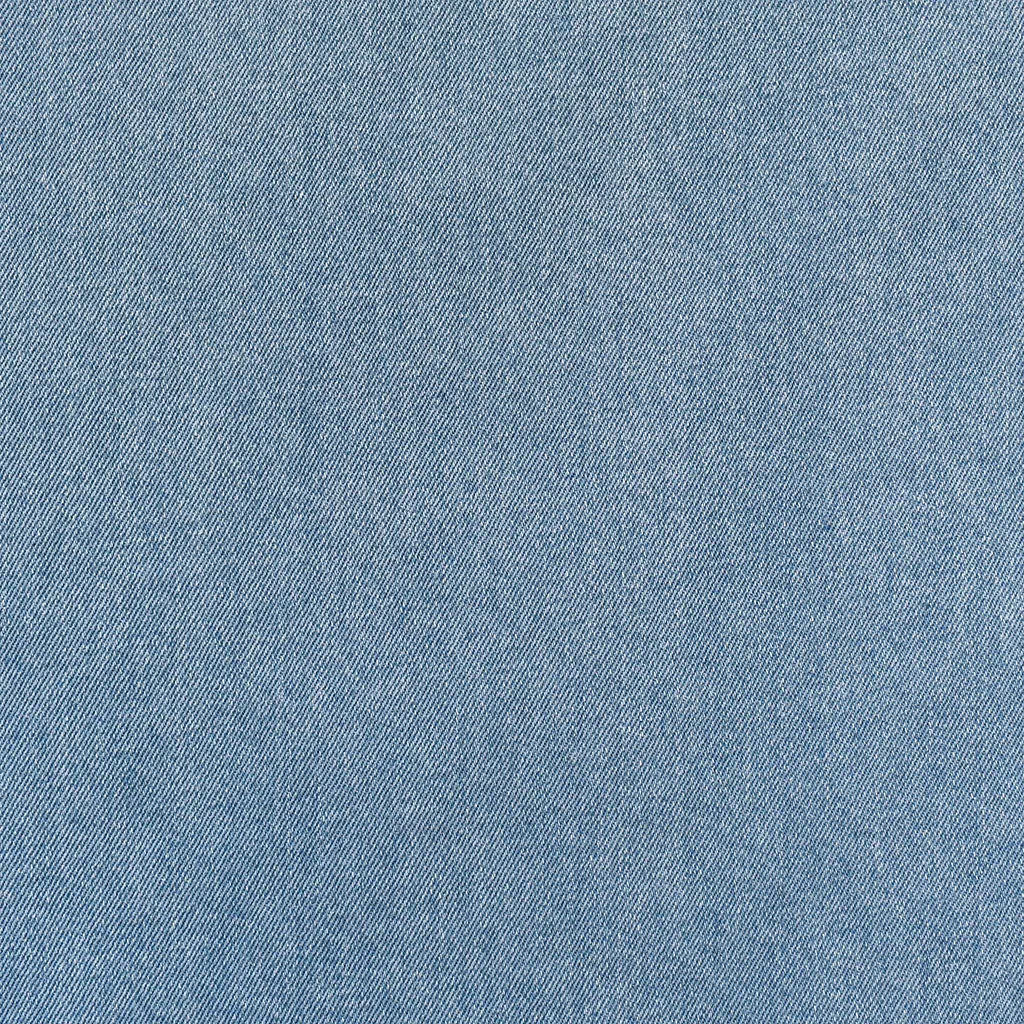 Soft Mid Weight Denim Bleached Blue - 10 oz