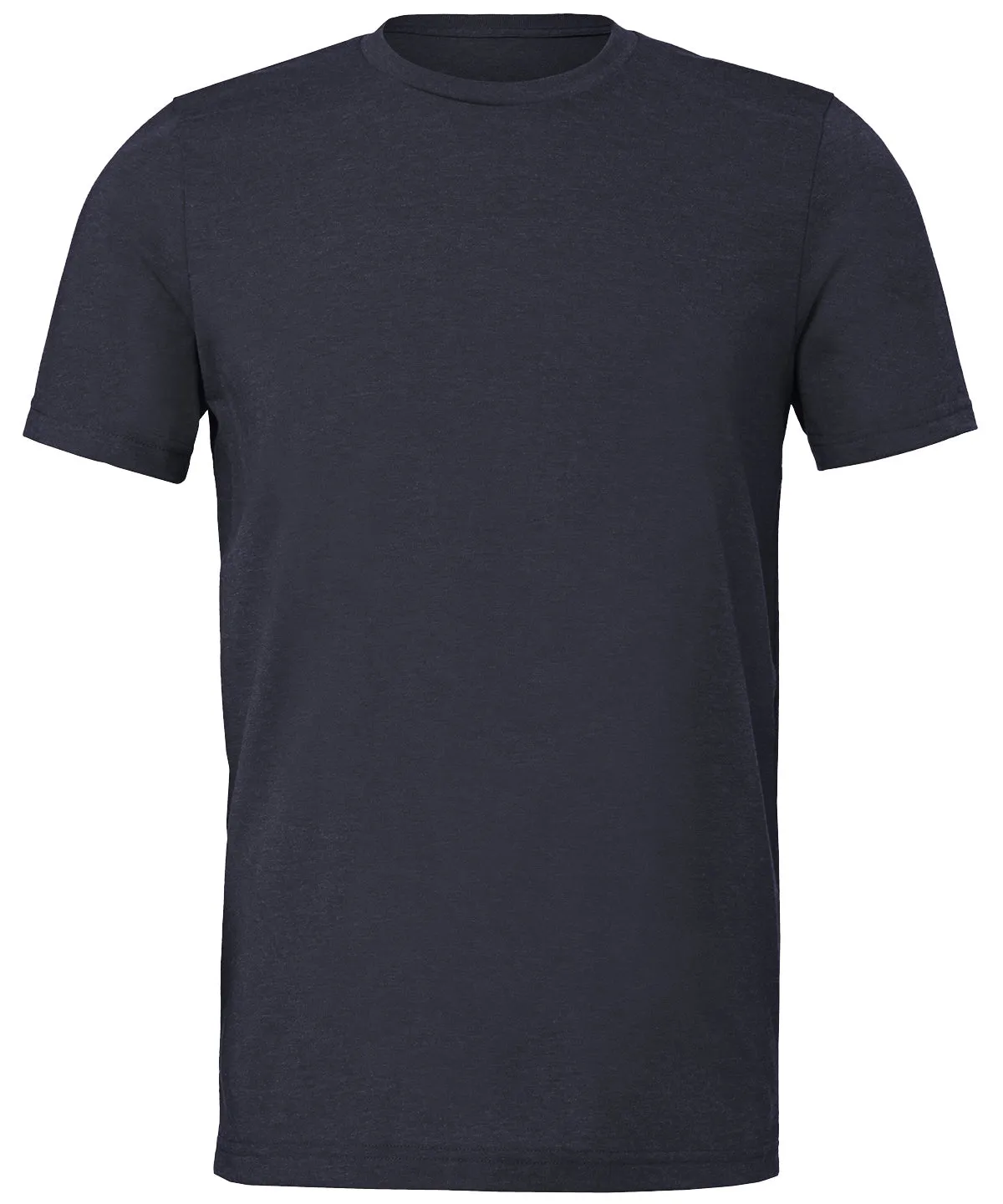 Unisex sueded tee | Heather Navy