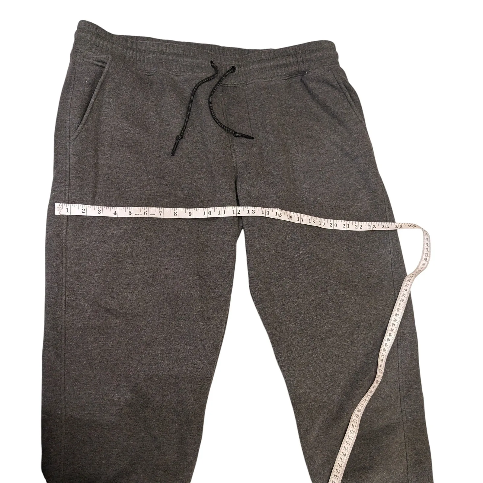 Weatherproof Vintage Jogger Pants Men XXL Drawstring Fleece Sweatpant Lounge Gym