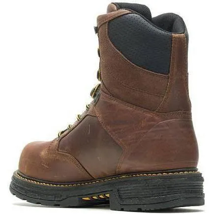 Wolverine Men's Hellcat 8" Soft Toe WP Work Boot - Tobacco - W200065