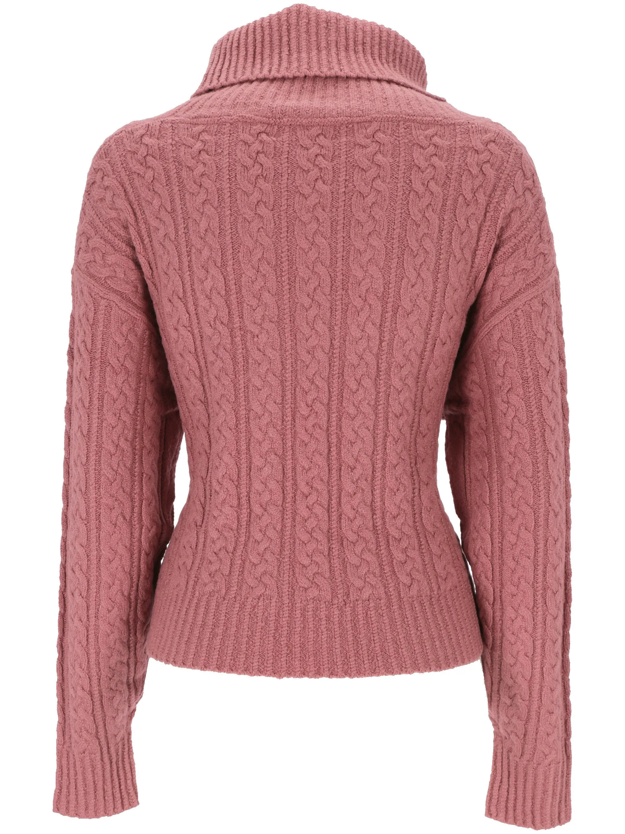 Woman Pink Sweater for Chic Style