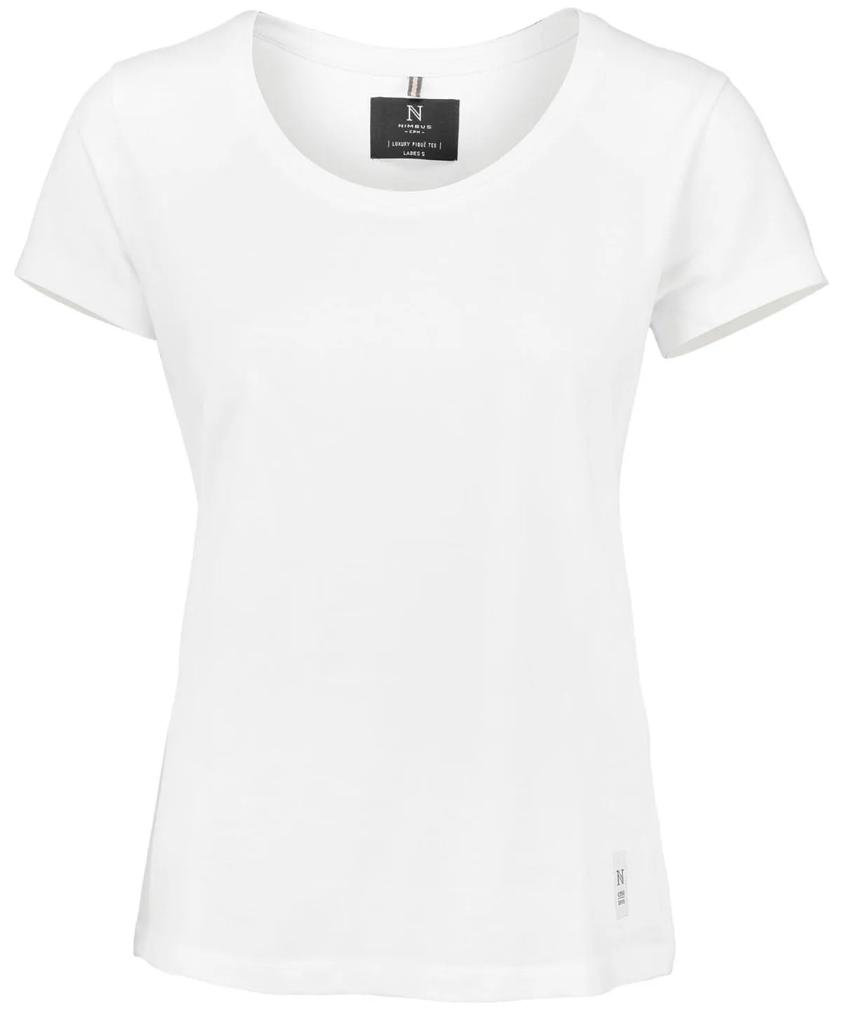 Womens Danbury  the piqu tee | White