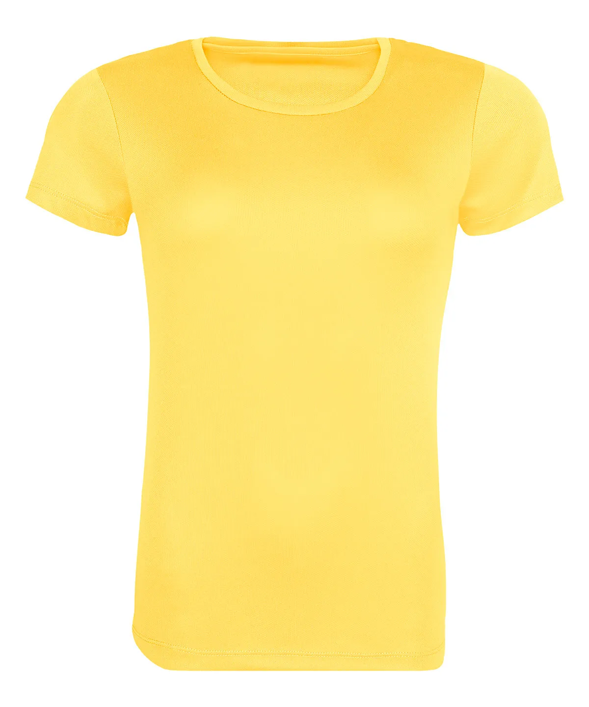 Womens recycled cool T | Sun Yellow