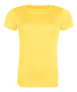 Womens recycled cool T | Sun Yellow