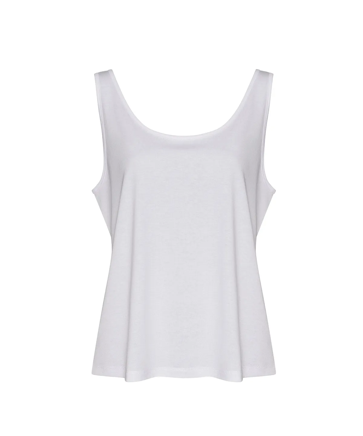 Womens tank top | Solid White